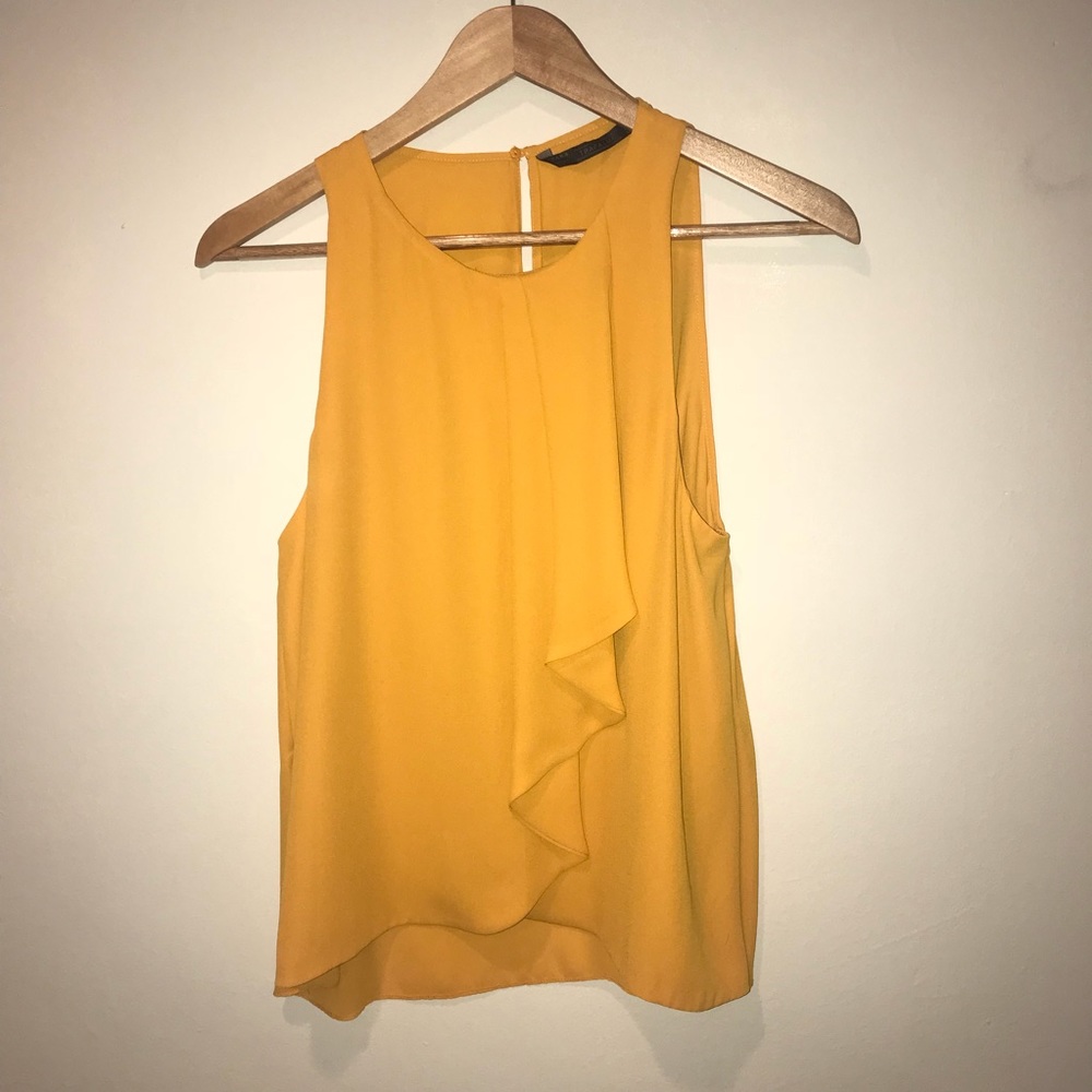 Zara Yellow Top